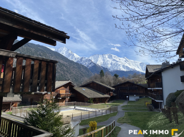 F3 Duplex - Rez de jardin - 45 m2 - Saint Gervais les Bains