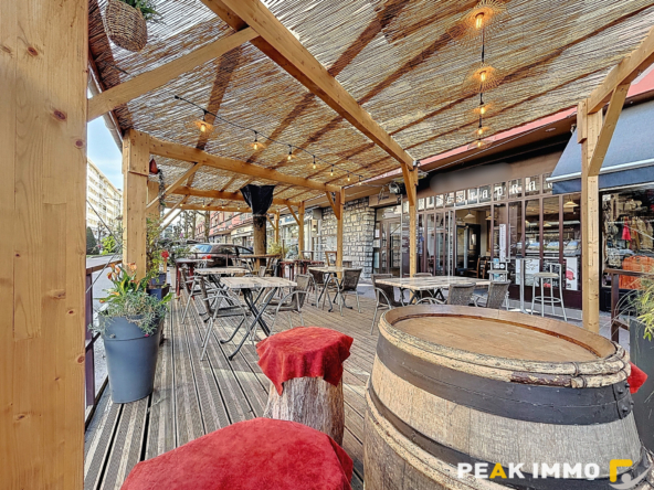 FONDS DE COMMERCE RESTAURANT/BAR 60 m2-AIX  LES BAINS-TERRAS