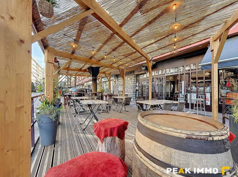 FONDS DE COMMERCE RESTAURANT/BAR 60 m2-AIX  LES BAINS-TERRAS