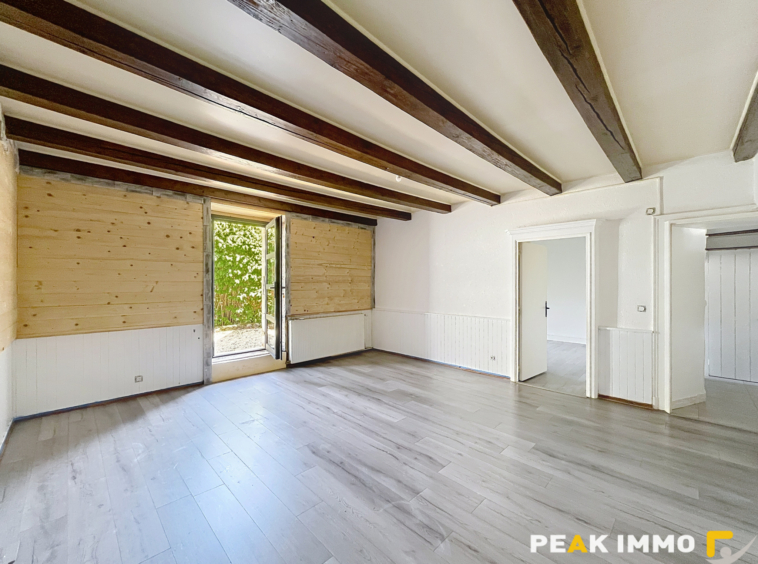 Duplex entre appartement et maison de village - jardin priva