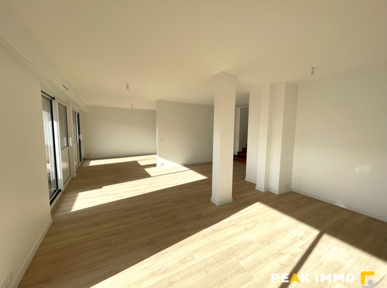 Magnifique T5 duplex rénové avec terrasse, balcon, garage et