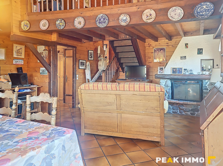 BONNE-SUR-MENOGE-Chalet 146 m2-terrain 1055 m2 sud- Studio i