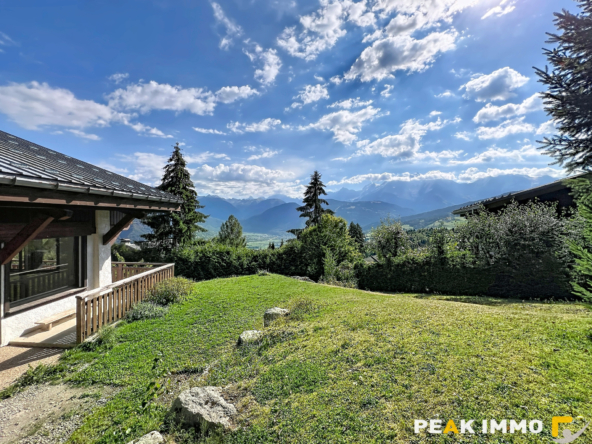 Chalet Combloux 228m2 utiles