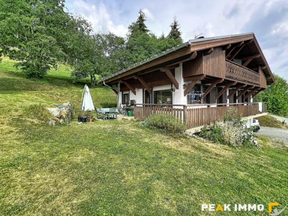 Chalet Combloux 228m2 utiles
