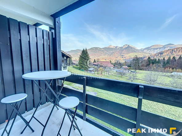 SAINT-JEOIRE - Appartement 1 pièce avec terrasse, au calme