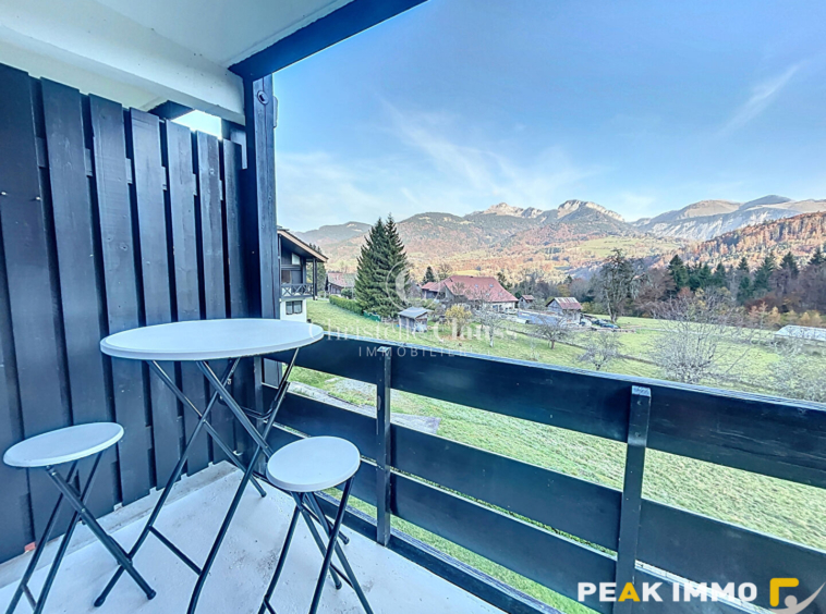 SAINT-JEOIRE - Appartement 1 pièce avec terrasse, au calme
