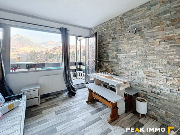 SAINT-JEOIRE - Appartement 1 pièce avec terrasse, au calme