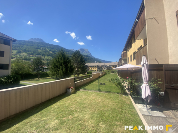Sallanches T3 garage et jardin