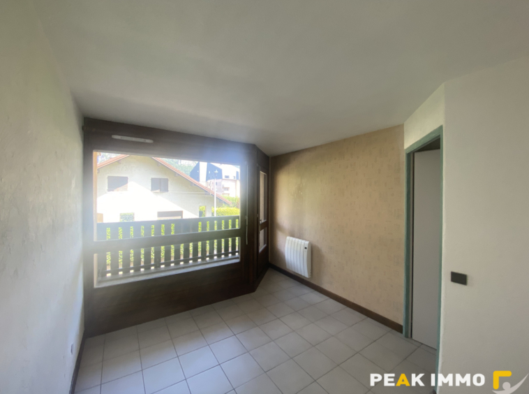 Sallanches T3 garage et jardin