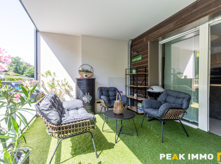 ANNECY LE VIEUX - APPARTEMENT T4 - 80M2 - CAVE - TERRASSE
