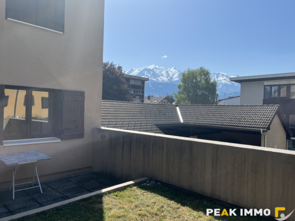 Sallanches T3 jardin et cave