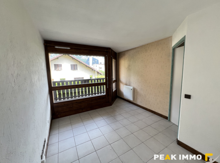 Sallanches T3 garage jardin et cave