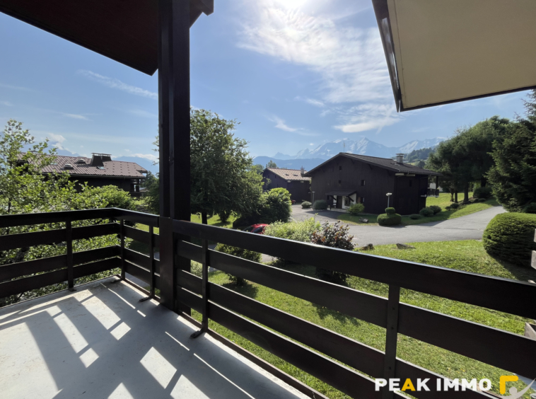 F2 + chambre cabine et alcôve - 36 m2 - Combloux