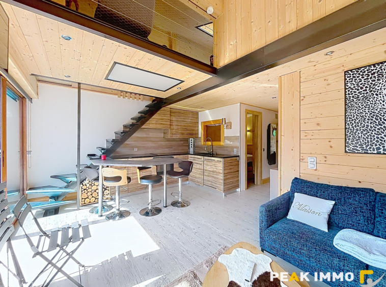 F2 Cabine Duplex - 53 m2 utiles - Demi Quartier La Princesse