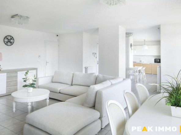 Appartement T5 meublé en attique de 114m2