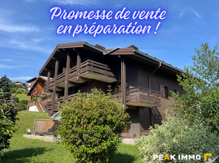 F2 + chambre cabine et alcôve - 36 m2 - Combloux