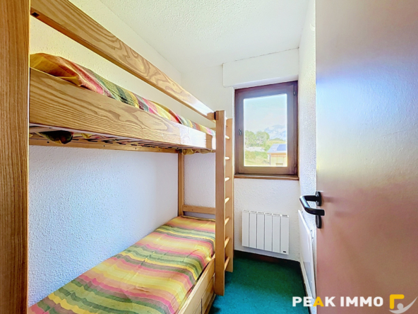 F2 + chambre cabine et alcôve - 36 m2 - Combloux