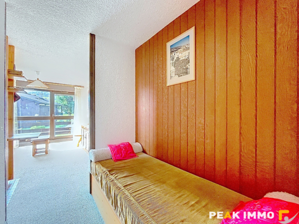 F2 + chambre cabine et alcôve - 36 m2 - Combloux