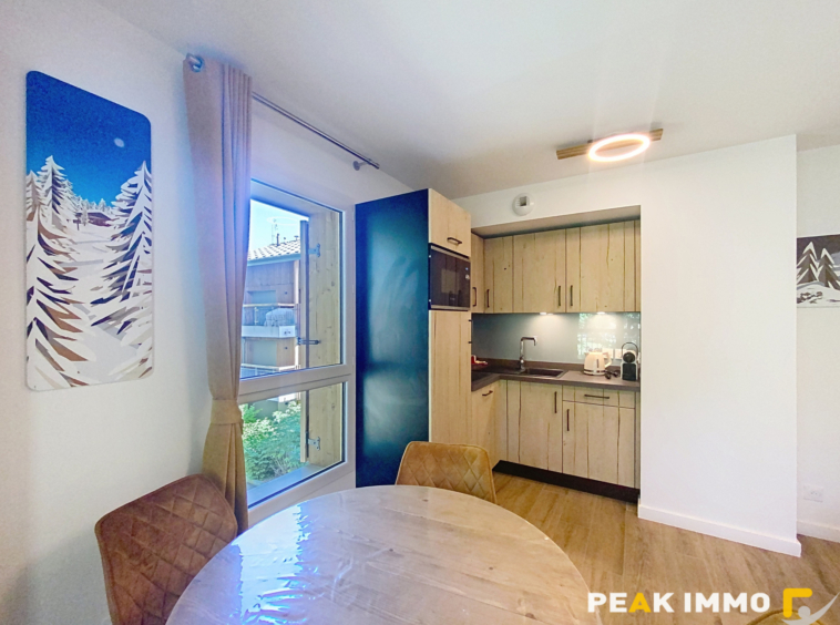 Samoëns   Appartement T2 de 44.76m2 récent avec grand balcon