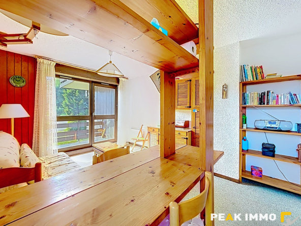 F2 + chambre cabine et alcôve - 36 m2 - Combloux