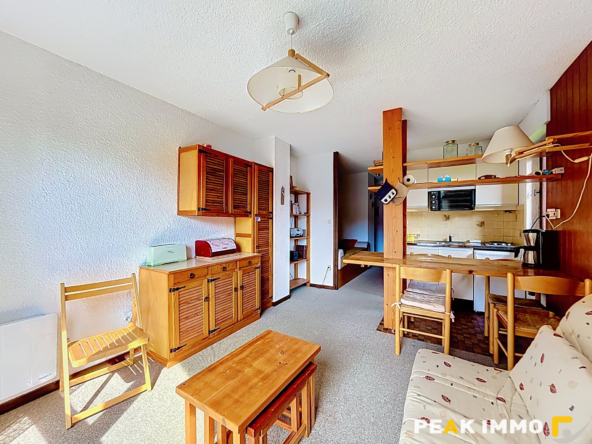F2 + chambre cabine et alcôve - 36 m2 - Combloux