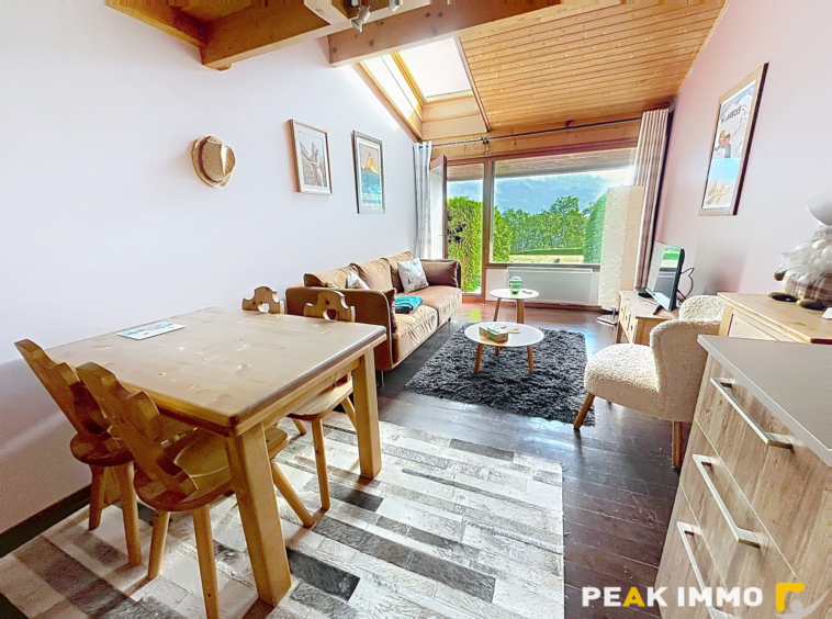 F2 Cabine Duplex - 34.81 m2 utiles - Combloux - Coeur du vil