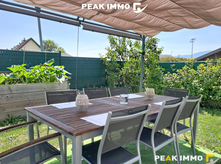 CRANVES-SALES - Maison mitoyenne de 104m2 avec jardin et pis