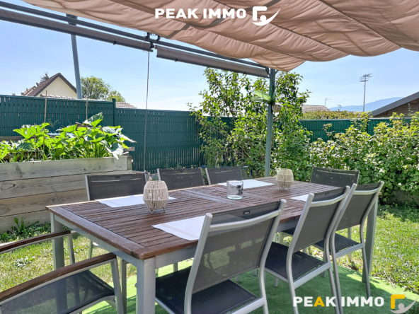 CRANVES-SALES - Maison mitoyenne de 104m2 avec jardin et pis