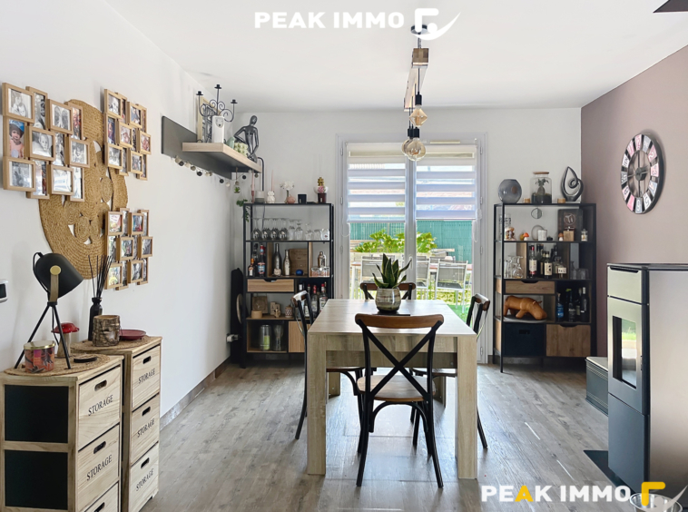 CRANVES-SALES - Maison mitoyenne de 104m2 avec jardin et pis