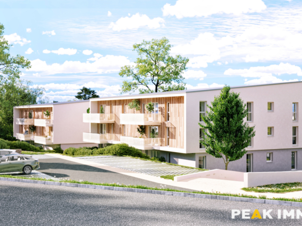 T2 neuf en rez de jardin de 42m2