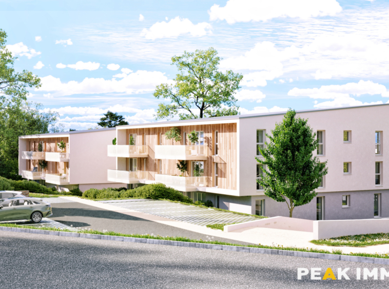 T2 neuf en rez de jardin de 42m2