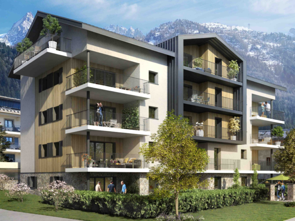 Appartement neuf 4 pièces 85.61 m2 - Chamonix-Mont-Blanc - D