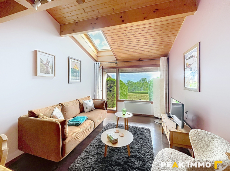 F2 Cabine Duplex - 34.81 m2 utiles - Combloux - Coeur du vil