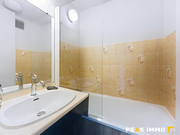 Studio avec chambre cabine - 24.10 m2 - Sallanches