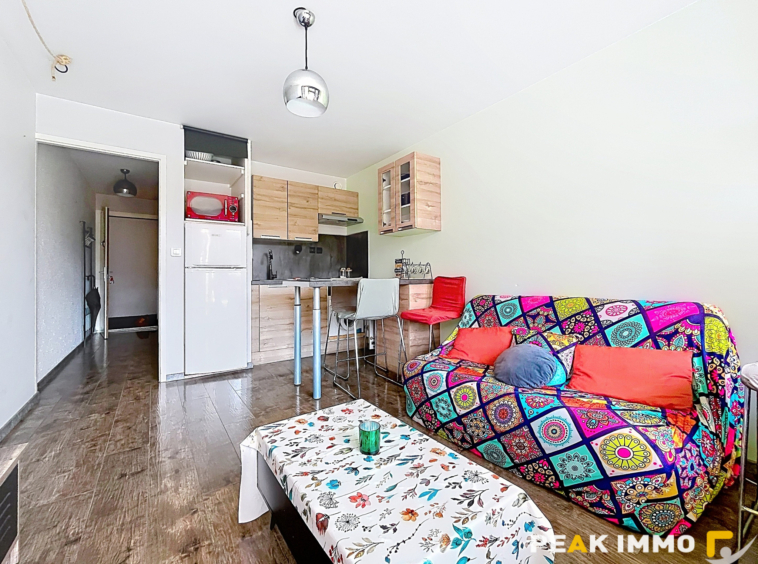 Studio avec chambre cabine - 24.10 m2 - Sallanches