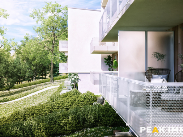 T2 neuf en rez de jardin de 42m2