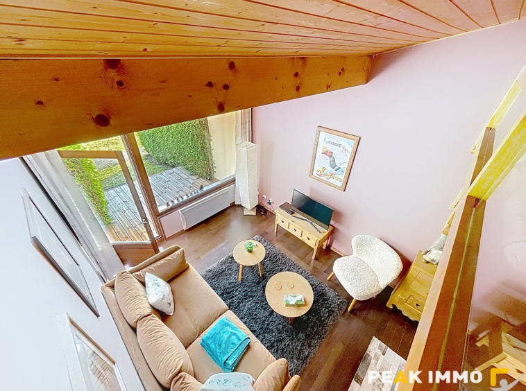 F2 Cabine Duplex - 34.81 m2 utiles - Combloux - Coeur du vil
