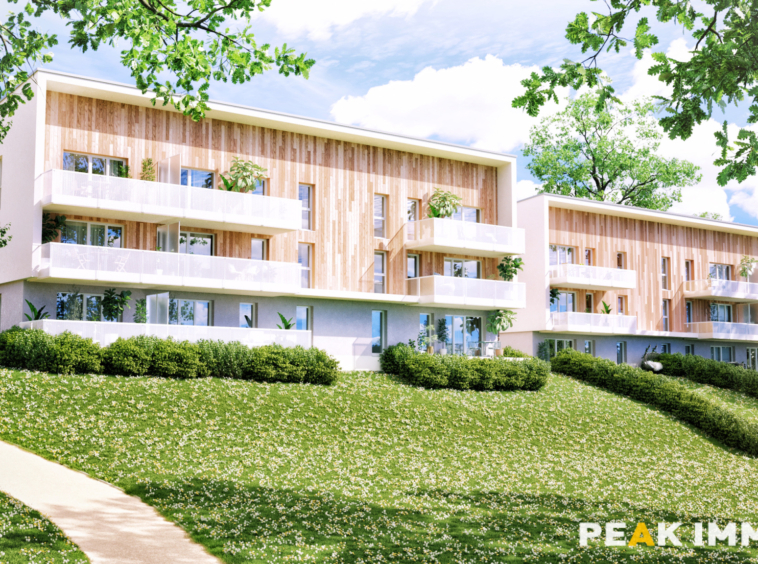 T2 neuf en rez de jardin de 42m2