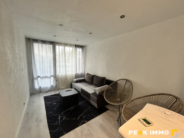 Appartement meublé - 1 pièce - 20,98m2 - Sallanches
