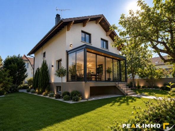 Maison 6 pièces sur terrain 486 m2  - Annecy centre