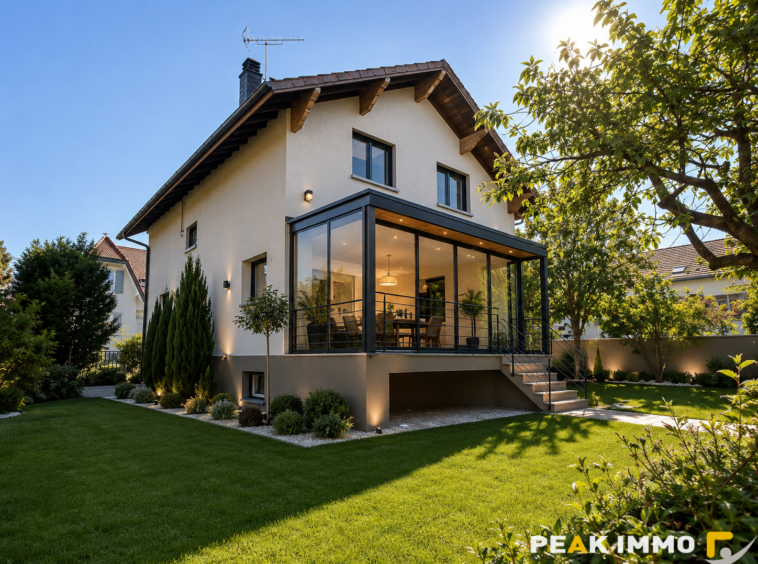 Maison 6 pièces sur terrain 486 m2  - Annecy centre