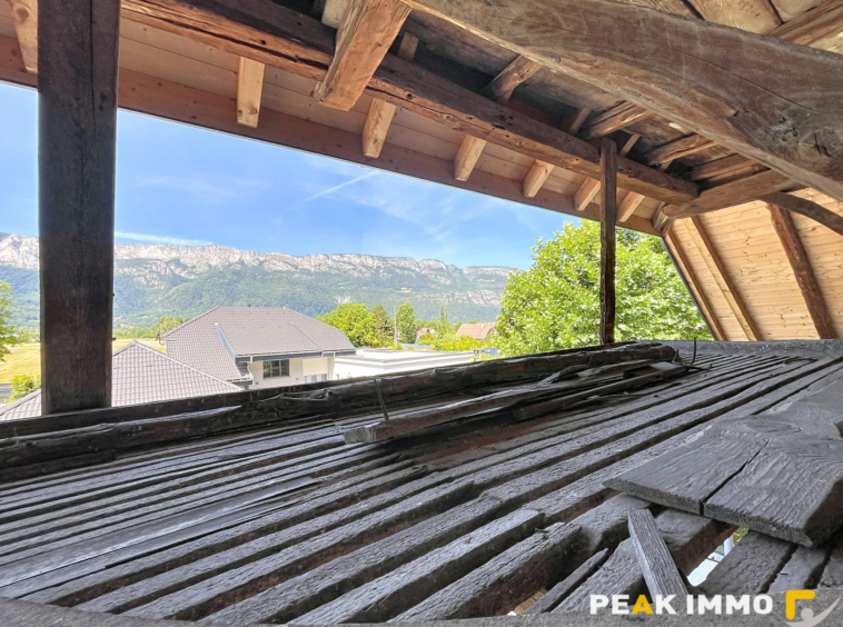 Duplex en plateau brut - 170 m2 - DOUSSARD