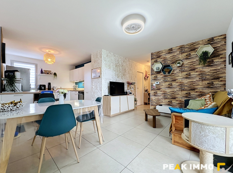 Appartement 3 pièces - 63 m2 - Sales