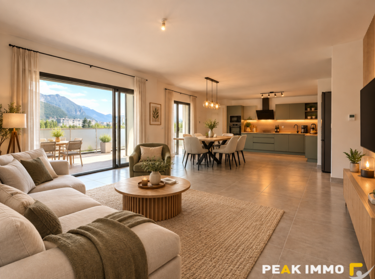 Appartement 4 pièces de 113 m2 - ANNECY-LE-VIEUX