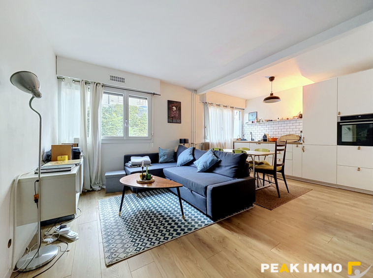 Appartement T2-39,68m2-Aix-les-Bains
