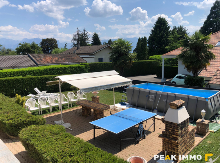 NANGY MAISON DE 6 PIECES SUR SOUS SOL COMPLET ET JARDIN 1100