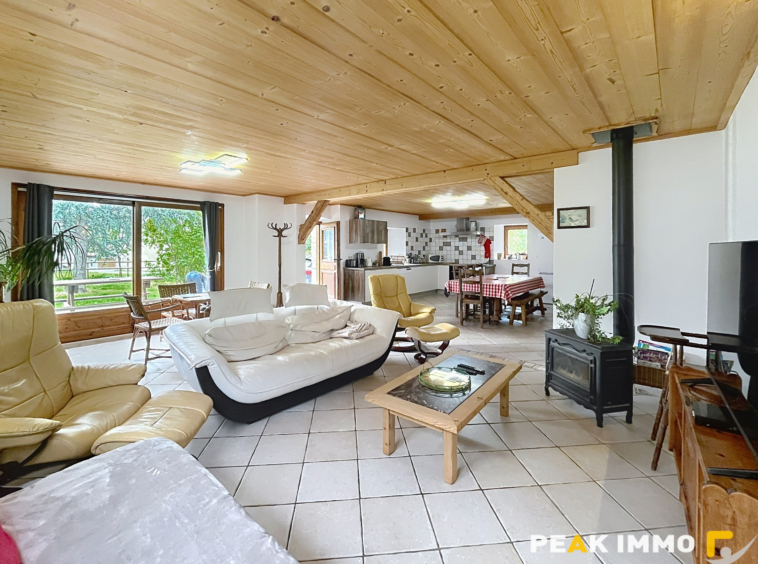 MEGEVETTE FERME RENOVEE 3 CHAMBRES GRANGE TERRAIN 1288m2
