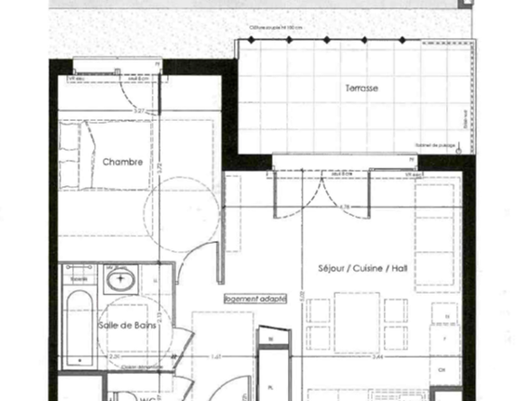 Appartement 2 pièces 44,12m2 MARIGNIER