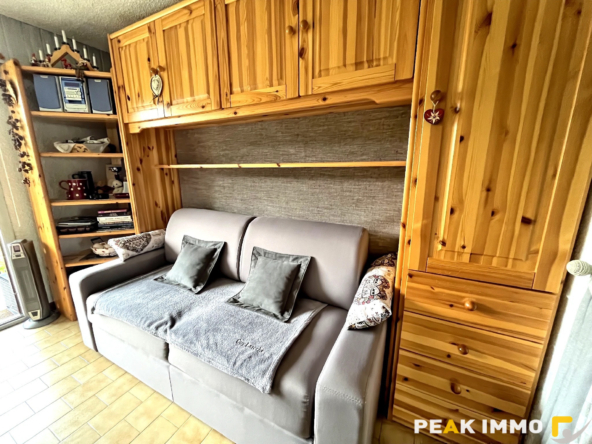 Appartement Studio cabine - 21.37m2 - Combloux Secteur piste