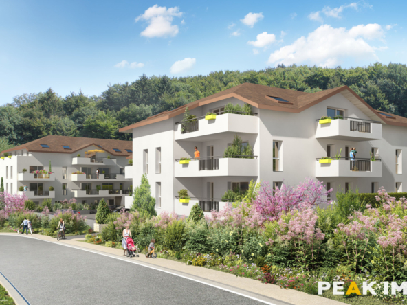 Appartement 3 pièces - 64,38 m2 - CRUSEILLES